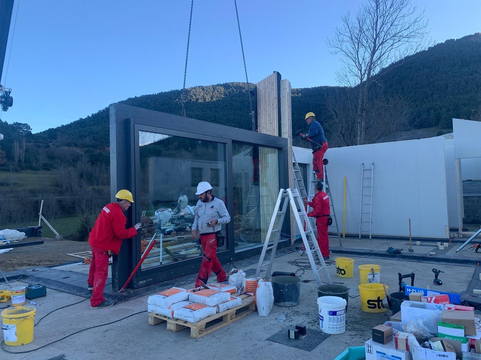 Construction begins on our first Kager house in Spain