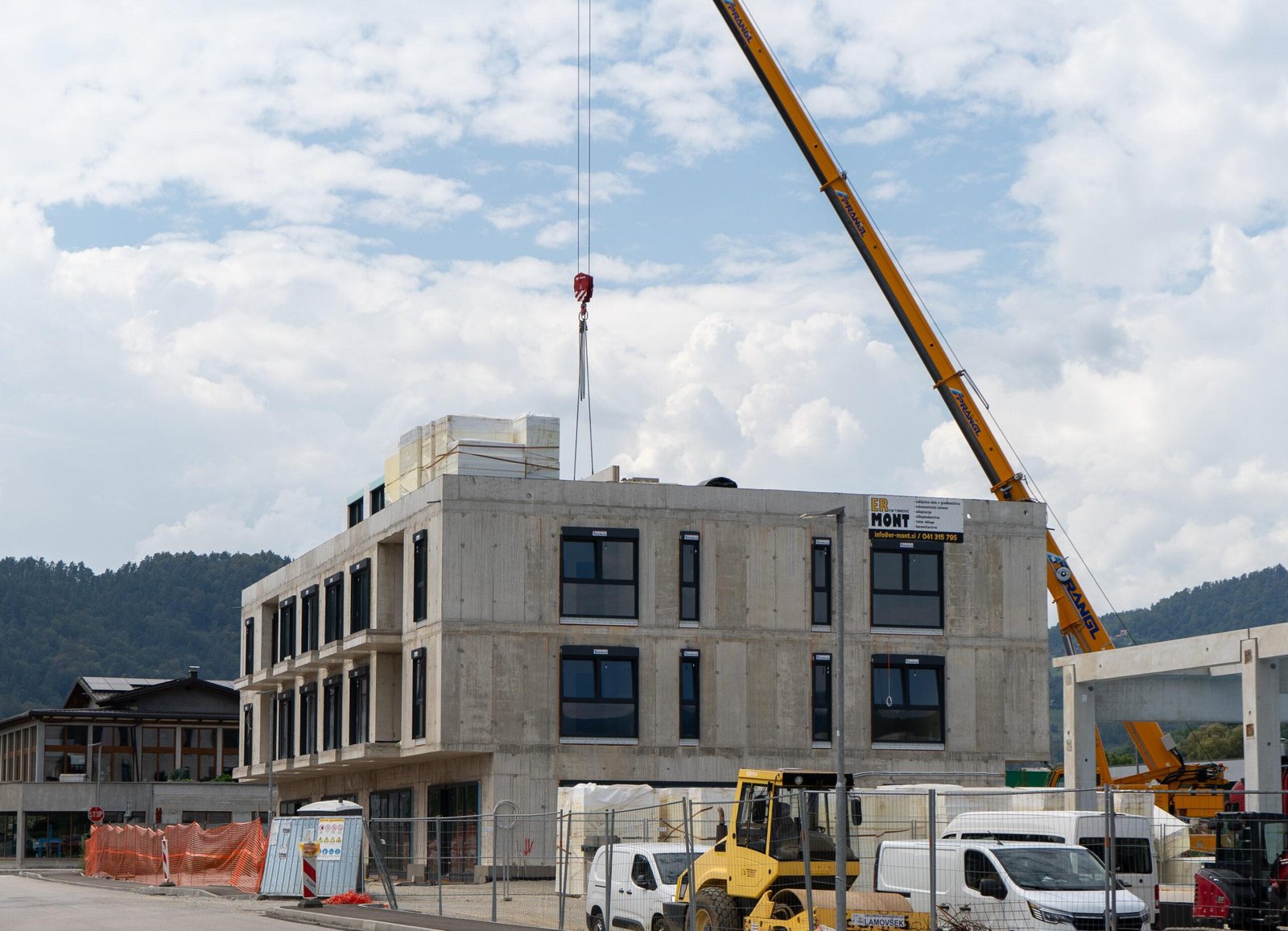 Adding luxury living to existing building