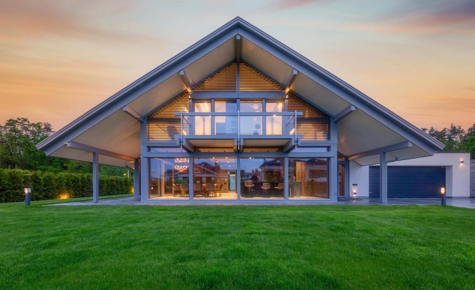 Cityscape Glass Home